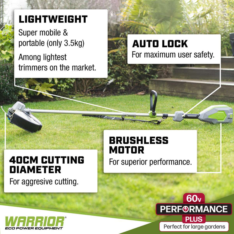 60v Cordless 40cm Grass Trimmer