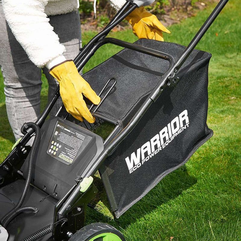 60v Cordless 50cm Self Propelled Lawn Mower Warrior Eco Power Equipment